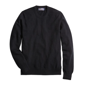 Cashmere Crewneck Sweater - Black